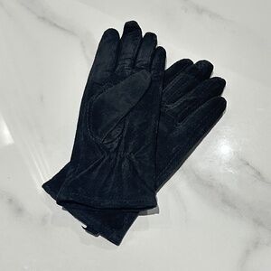 Black Real Suede Gloves 🧤 JACOB